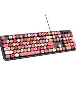 Alternative view of KEYBOARD (คีย์บอร์ด) MOFII SWEET K WIRED RETRO KEYBOARD (LIPBLACK) (EN/TH) (1Y)