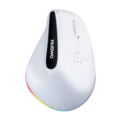 MOUSE (เมาส์) NUBWO NMD09 WIRELESS (WHITE) (1Y)