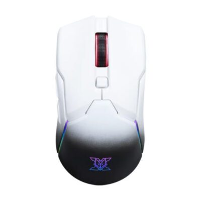 MOUSE (เมาส์) NUBWO X58 PRO ANTARES (WHITE BLACK) (2Y)