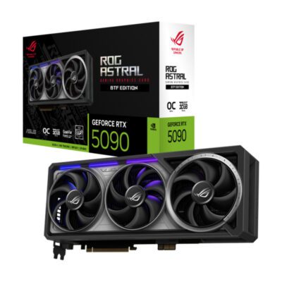 VGA(การ์ดจอ) ASUS ROG ASTRAL GEFORCE RTX 5090 BTF OC EDITION - 32GB GDDR7 (ROG-ASTRAL-RTX5090-O32G-BTF-GAMING) (3Y)