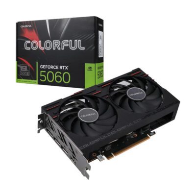 VGA(การ์ดจอ) COLORFUL GEFORCE RTX 5060 GAMING DUO - 8GB GDDR7 (3Y)