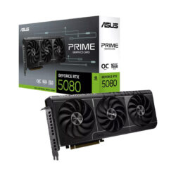VGA(การ์ดจอ) ASUS PRIME GEFORCE RTX 5080 OC EDITION - 16GB GDDR7 (PRIME-RTX5080-O16G) (3Y)