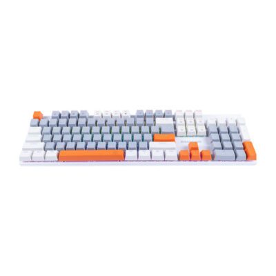 KEYBOARD (คีย์บอร์ด) NUBWO X62 RHIANNON (WHITE/GRAY/ORANGE) (BLUE SWITCH) (EN/TH) (2Y) - Image 3