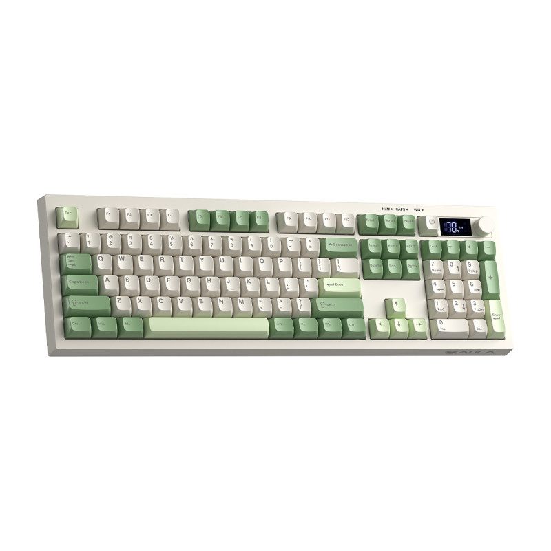 KEYBOARD (คีย์บอร์ด) AULA S102 PRO 3IN1 WIRELESS (MEMBRANE SWITCH) (GREEN) EN/TH (2Y) - Image 2