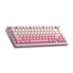 Alternative view of KEYBOARD (คีย์บอร์ด) AULA F75 SIDE PRINTED (GRADIENT PINK) 3IN1 WIRELESS [SAKURA SWITCH] (EN) (2Y)