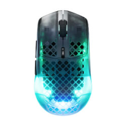 MOUSE (เมาส์) STEELSERIES AEROX 3 WIRELESS GEN 2 (SHADOW) (2Y)