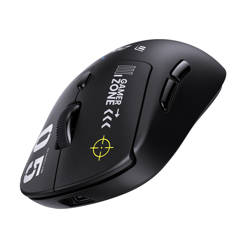 MOUSE (เมาส์) ONIKUMA DM05 TRI-MODE GAMING MOUSE : BLACK (2Y) - Image 4