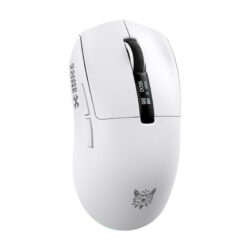 Alternative view of MOUSE (เมาส์) ONIKUMA DM07 TRI-MODE GAMING MOUSE : WHITE (2Y)