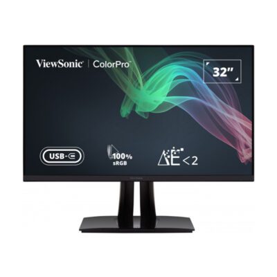 MONITOR (จอมอนิเตอร์) VIEWSONIC COLORPRO VP3256-4K - 31.5 IPS 4K 60Hz (3Y)