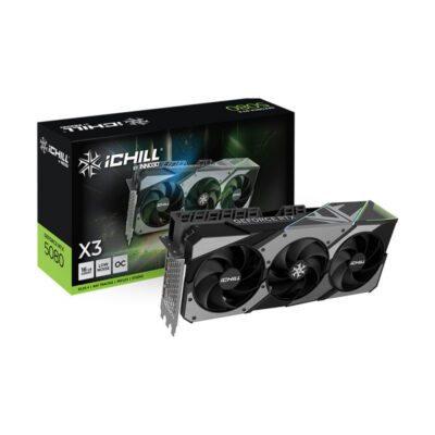 VGA(การ์ดจอ) INNO3D GEFORCE RTX 5080 ICHILL X3 V2 - 16GB GDDR7 (C50803-16D7X-176069R) (3Y)