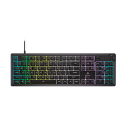 KEYBOARD (คีย์บอร์ด) CORSAIR K55 CORE (BLACK) (RUBBER DOME - RGB - EN/TH) (CH-9226C65-TH)