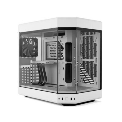 CASE (เคส) HYTE Y60 (SNOW/WHITE)(E-ATX) (3Y)