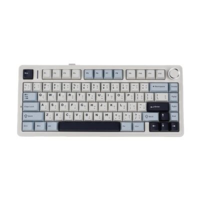 KEYBOARD (คีย์บอร์ด) AULA F75 (GLACIER BLUE) 3IN1 WIRELESS [REAPER SWITCH] (EN/TH) (2Y) - Image 3