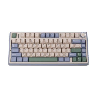 KEYBOARD (คีย์บอร์ด) AULA F75 (CEDAR GREEN) 3IN1 WIRELESS [GRAYWOOD V3 SWITCH] (EN/TH) (2Y) - Image 5