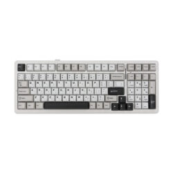 KEYBOARD (คีย์บอร์ด) AULA F99 (GREY/WHITE/DARKGREY) [GRAYWOOD V3 SWITCH] (EN/TH) (2Y)