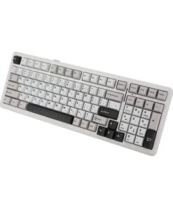Alternative view of KEYBOARD (คีย์บอร์ด) AULA F99 (GREY/WHITE/DARKGREY) [GRAYWOOD V3 SWITCH] (EN/TH) (2Y)