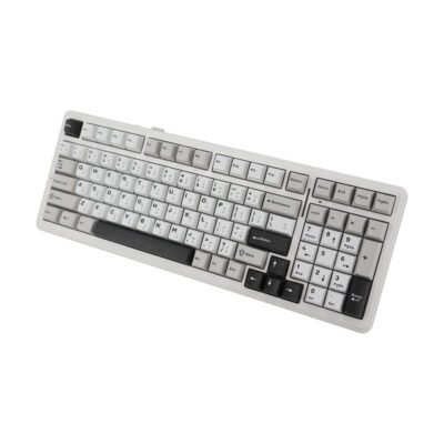 KEYBOARD (คีย์บอร์ด) AULA F99 (GREY/WHITE/DARKGREY) [GRAYWOOD V3 SWITCH] (EN/TH) (2Y) - Image 2