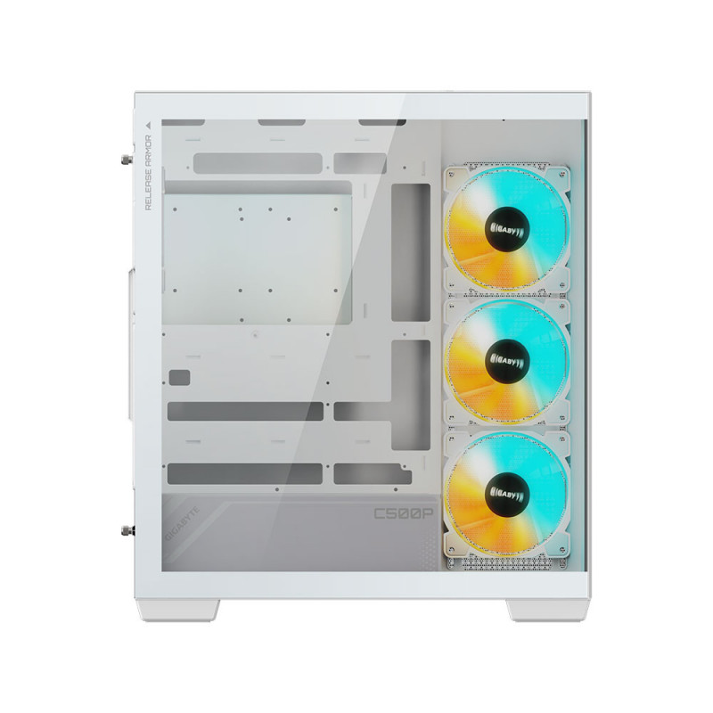 CASE (เคส) GIGABYTE C500 PANORAMIC STEALTH ICE (WHITE)(ATX) (1Y) - Image 4