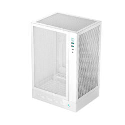 CASE (เคส) DEEPCOOL CH170 DIGITAL (WHITE)(MINI-ITX) (1Y)