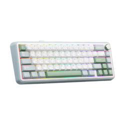 Alternative view of KEYBOARD (คีย์บอร์ด) EGA TYPE CMK8 WHITE/GREEN (SAIKO ONE CLICKY) EN/TH (2Y)