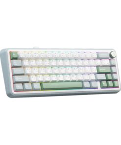 Alternative view of KEYBOARD (คีย์บอร์ด) EGA TYPE CMK8 WHITE/GREEN (SAIKO ONE LINEAR) EN/TH (2Y)