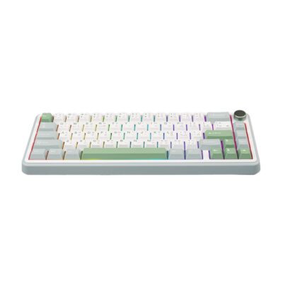KEYBOARD (คีย์บอร์ด) EGA TYPE CMK8 WHITE/GREEN (SAIKO ONE LINEAR) EN/TH (2Y) - Image 3