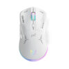 MOUSE (เมาส์) ONIKUMA OKAMI DUAL MODE GAMING MOUSE : WHITE (2Y)