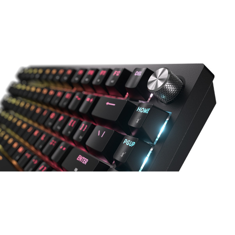 KEYBOARD (คีย์บอร์ด) CORSAIR K65 PLUS WIRELESS 75% MLX FUSION TACTILE SW (BLACK) (CH-91D441F-NA) (US) (2Y) - Image 4
