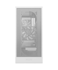 Alternative view of CASE (เคส) NZXT H5 FLOW [2024] (WHITE)(E-ATX) (2Y)