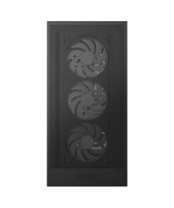 Alternative view of CASE (เคส) NZXT H5 FLOW RGB [2024] (BLACK)(E-ATX) (2Y)