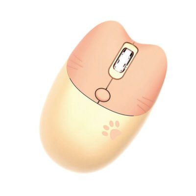 MOUSE (เมาส์) MOFII KITTEN 2.4G WIRELESS MOUSE (MILKTEA) (1Y) - Image 3