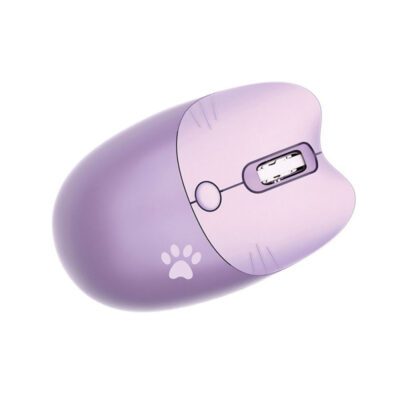 MOUSE (เมาส์) MOFII KITTEN 2.4G WIRELESS MOUSE (PURPLE) (1Y) - Image 4