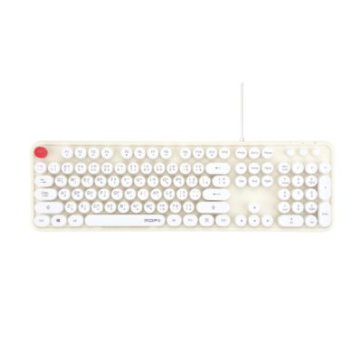 KEYBOARD (คีย์บอร์ด) MOFII SWEET K WIRED RETRO KEYBOARD (OFFWHITE) (EN/TH) (1Y)
