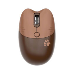 MOUSE (เมาส์) MOFII KITTEN 2.4G WIRELESS MOUSE (BROWN) (1Y)