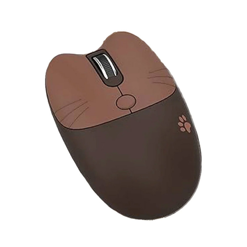 MOUSE (เมาส์) MOFII KITTEN 2.4G WIRELESS MOUSE (BROWN) (1Y) - Image 3