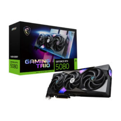 VGA(การ์ดจอ) MSI GEFORCE RTX 5080 GAMING TRIO OC 16G - 16GB GDDR7 (3Y)