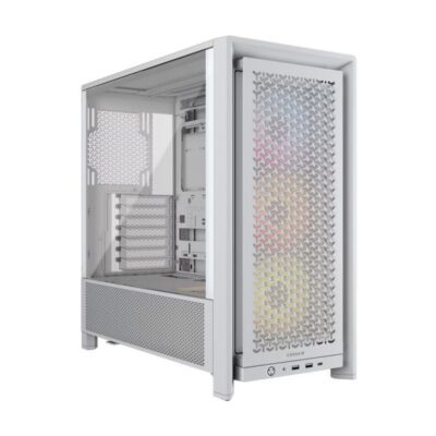 CASE (เคส) CORSAIR FRAME 4000D RS ARGB (WHITE)(E-ATX)(CC-9011297-WW) (2Y)