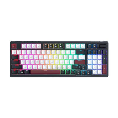 KEYBOARD (คีย์บอร์ด) ONIKUMA AKI GAMING KEYBOARD 3 MODE ( RED SWITCH ) (EN/TH) (2Y)