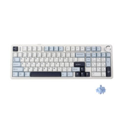 KEYBOARD (คีย์บอร์ด) AULA F99 PRO (GLACIER BLUE) STAR VECTOR SWITCH (EN/TH) (2Y)