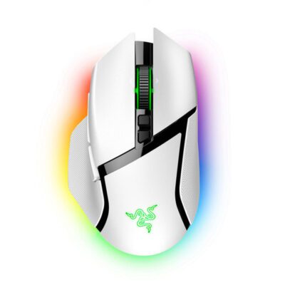 MOUSE (เมาส์) RAZER BASILISK V3 PRO WHITE (2Y)