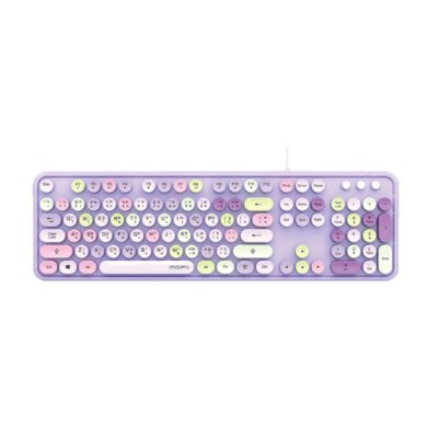 KEYBOARD (คีย์บอร์ด) MOFII SWEET K WIRED RETRO KEYBOARD (LIPPURPLE) (EN/TH) (1Y)