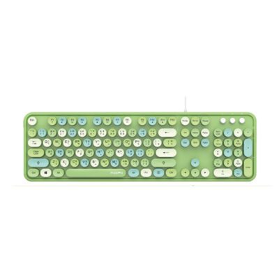 KEYBOARD (คีย์บอร์ด) MOFII SWEET K WIRED RETRO KEYBOARD (LIPGREEN) (EN/TH) (1Y)