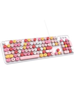 Alternative view of KEYBOARD (คีย์บอร์ด) MOFII SWEET K WIRED RETRO KEYBOARD (LIPWHITE) (EN/TH) (1Y)