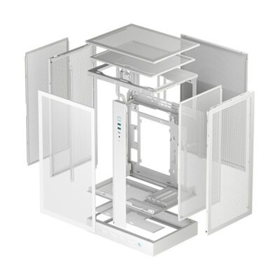 CASE (เคส) DEEPCOOL CH270 DIGITAL (WHITE)(mATX) (1Y) - Image 10
