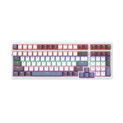 KEYBOARD (คีย์บอร์ด) EGA TYPE CMK9 WHITE/BLUE (BLUE SWITCH) EN/TH (2Y)