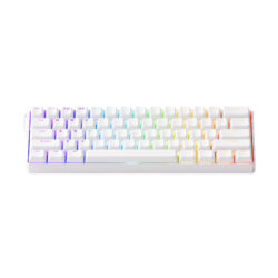 Alternative view of KEYBOARD (คีย์บอร์ด) MONSGEEK FUN60 ULTRA (WHITE) (AKKO GLARE MAGNETIC SWITCH) (EN) (1Y)