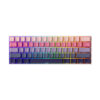 KEYBOARD (คีย์บอร์ด) MONSGEEK FUN60 MAX SIDE PRINTED (PHANTOM PINK) (AKKO GLARE MAGNETIC SWITCH) (EN) (1Y)