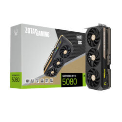 VGA(การ์ดจอ) ZOTAC GAMING GEFORCE RTX 5080 SOLID CORE OC - 16GB GDDR7 (ZT-B50800J2-10P) (3Y)