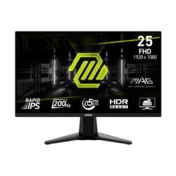 MONITOR (จอมอนิเตอร์) MSI MAG 255F E20 - 24.5 RAPID IPS FHD 200Hz (3Y)
