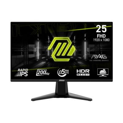 MONITOR (จอมอนิเตอร์) MSI MAG 255F E20 - 24.5 RAPID IPS FHD 200Hz (3Y)
